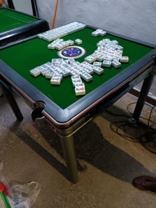 50餐桌式麻将机,麻将牌50号,标准小52号,112张带红中