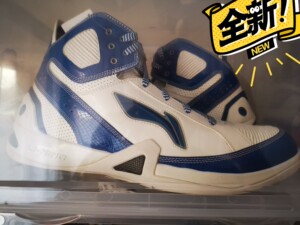 李宁巴郎戴维斯bd2赞助版pe全新原盒49码315内径!不刀
