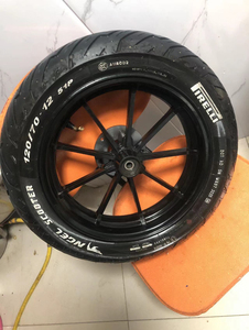 小牛n1s直上九爪轮毂   带正品1207012倍耐力天使轮