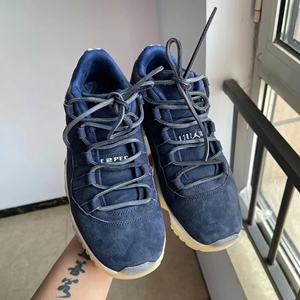 000人付款淘宝aj11蓝麂皮高帮 全球11双 市售价30w77tb