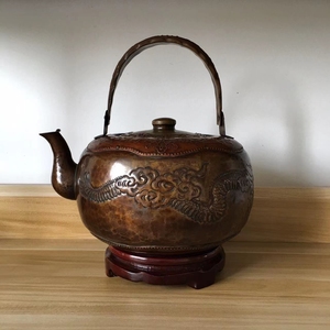 000人付款淘宝日本回流铜器 铜壶铁壶提梁 配件  老物件 配的上的超值