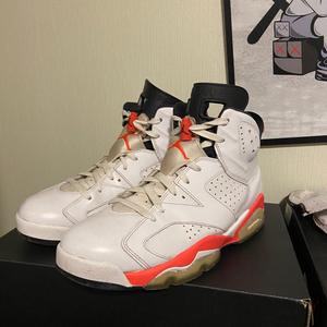 aj6红外线 白红 樱木花道 425 7年老鞋买全新不如买我