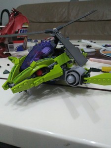 乐高幻影忍者毒牙巨蟒直升飞机,绝版稀有,博乐正品,无损,零件