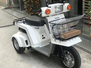 现货出售本田不倒翁三轮gyro x 50原装进口踏板摩托车