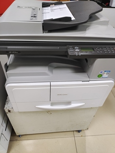 打印机,理光2014ad,又能够复印,有进稿器,带双面功能