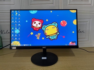 hkc 20寸显示器超薄无边框显示器