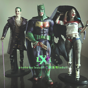 蝙蝠侠恶棍画廊手办 小丑变体蝙蝠侠12寸模型摆件