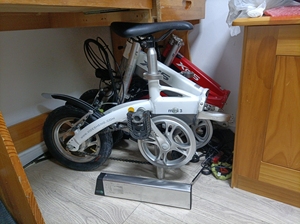 喜德盛mini 3迷你12寸折叠锂电车36v隐藏式电池