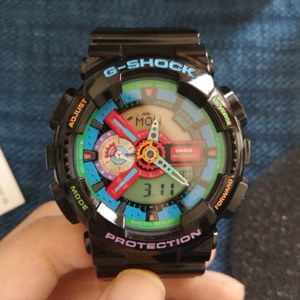卡西欧 gshock 限量绝版 黑玩具 ga-110mc-1