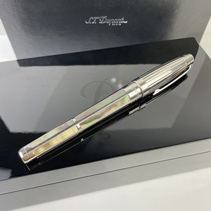 [即刻拍][95新]都彭s.t.dupont精钢镶嵌贝母限量款圆珠笔0106