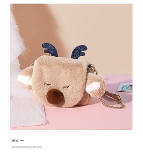 萌鹿单肩斜挎包