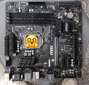 因要换机,出自用微星b150m迫击炮主板,购于京东自营,正常