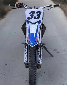 越野摩托车波速尔m4  250cc风冷白色二手摩托车 不烧机