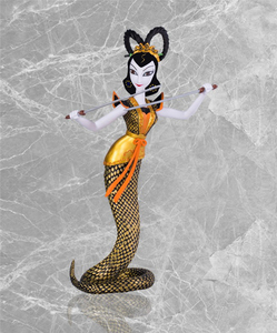 美影正版 经典国漫葫芦娃兄弟手办模型公仔玩偶摆件蛇精