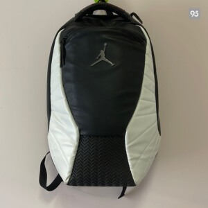 jordan 乔丹 aj12季后赛黑白熊猫大容量书包,双肩包