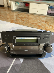 老款丰田汉兰达汽车拆机原车cd机收音机4s店升级导航拆
