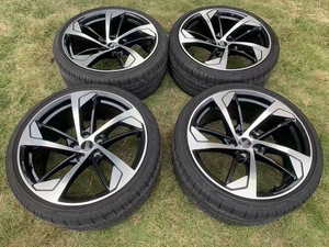 奥迪s5原车20寸五幅轮毂钢圈轮圈轮胎一套