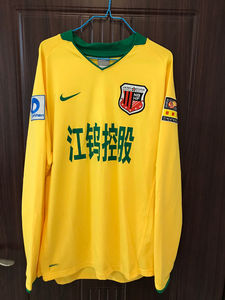 2010中超南昌八一衡源落场球衣球员版非中甲中乙九成新,l码