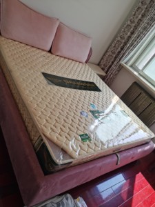 00mengfanliang2013淘宝柏健品牌床 搬家用不上了带耶棕床垫0人付款