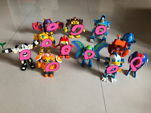 快乐酷宝,霸龙恶少80,熊王哥顿80,影蝠80,狮王酷宝50