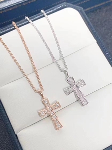 宝格丽项链十字架