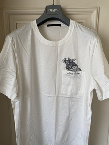 正品 路易威登 lv 短袖t恤 动物园系列 犀牛口袋 购于东