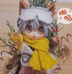 【现货】百里守约ob11建模头发绝影神枪gsc头发