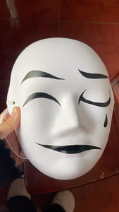 天官赐福白无相面具谢怜cos 无名cos面具 白衣祸世cos