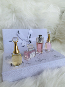 dior 迪奥香水小样四件套 全新带白色礼盒 四个香型 每瓶