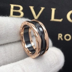 宝格丽陶瓷戒指三环男