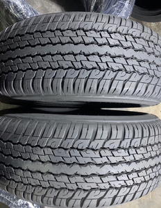 265/60r18邓禄普at25轮胎 9新以上 22年 30