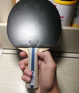 蝴蝶大巴bryce,柳承敏04年夺冠时使用,只打过两次,裁剪