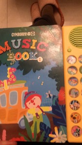 金宝贝新版音乐书早教英文歌曲启蒙儿歌机儿童益智玩具宝宝早教机