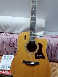 贝加尔(baikal)单板民谣吉他初学者学生新手入门实木吉他