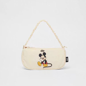 zara迪士尼联名米老鼠腋下包印花斜挎包儿童包米奇单肩小挎包