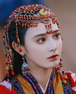 东宫小枫西洲大婚丹蚩头饰 diy金属片 同款材料包配件