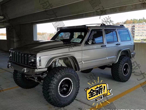 切诺基213 吉普2500 改装前后竞技杠 飞机轮眉  升高