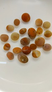 宜昌猇亭自捡玛瑙石,雨花石,精品小圆珠,整盘99包邮,不议价