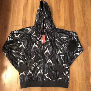 clot凝结黑荆棘卫衣外套 全新