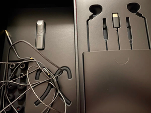 正品小米圈铁四单元耳机入耳式蓝牙耳机有线线控挂耳小米10音乐