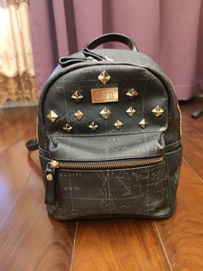 bubble百宝龙地图包铆钉双肩包