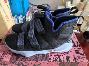 耐克nike詹姆斯士兵11篮球鞋 高帮 45码
