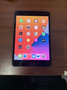 苹果平板电脑mini4黑色16g插卡版三网4g有指纹9成新