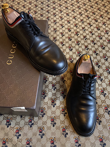 古驰小蜜蜂皮鞋男
