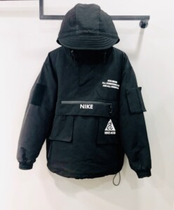 nike耐克acg夜行者 战士机能3m反光logo工装棉服外