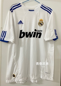 全新10/11皇马主场14号古蒂球衣c罗拉莫斯卡卡足球队服