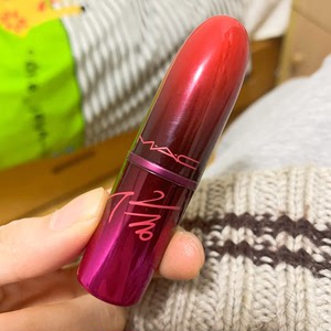 mac魅可王者荣耀联名款口红 韩信色宝石红dare you