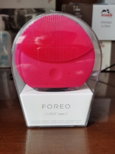 进口露娜foreo luna洗脸洁面仪毛孔清洁器 玫红色,全