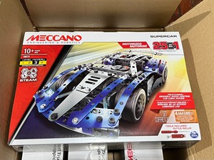 麦尔卡罗Meccano25合1超级电动跑车