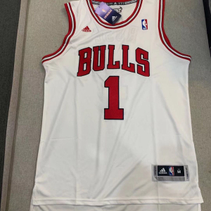 罗斯球衣刺绣1号风城玫瑰芝加哥公牛队derrick rose